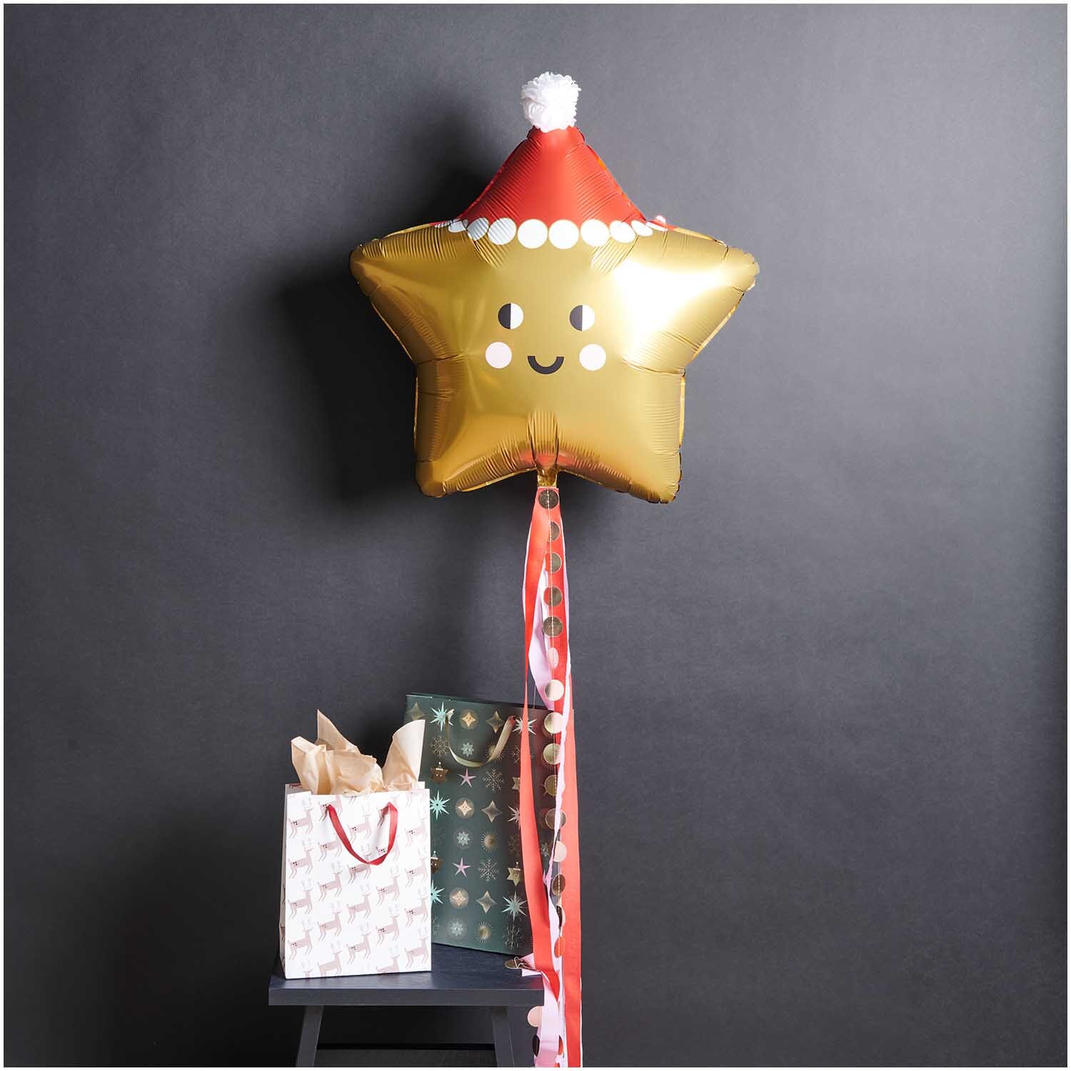 Folienballon "Weihnachtsstern" Ballon Rico Design