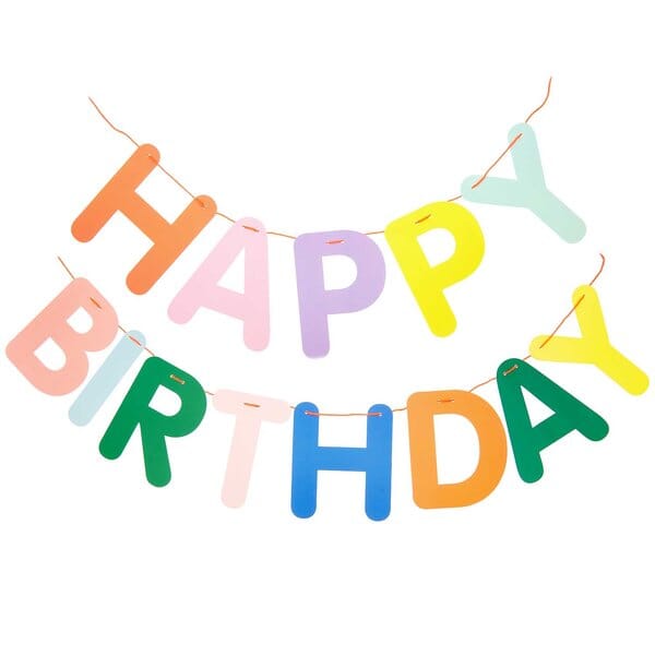 Girlande "Happy Birthday" Rico Design