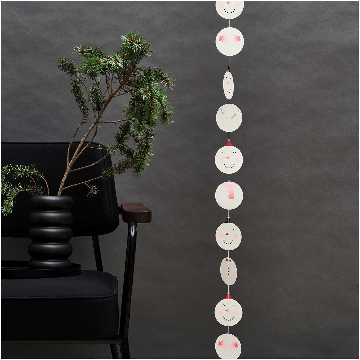 Girlande "Schneemann" Girlande Rico Design