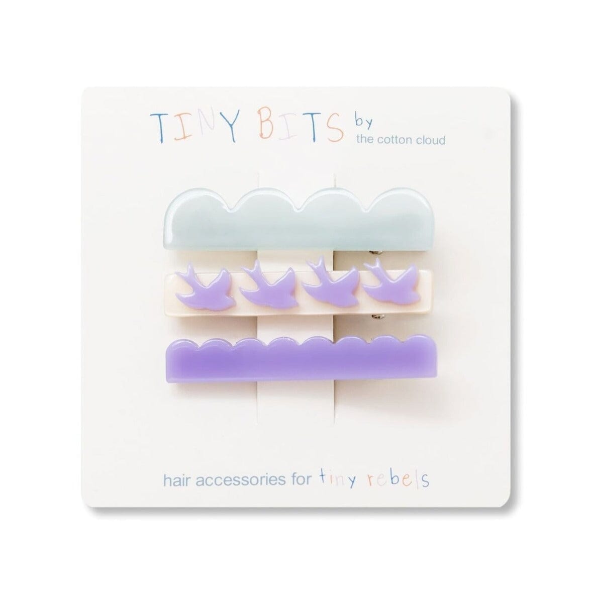 Haarclip 3er Set "Birds" Haaraccessoires the cotton cloud