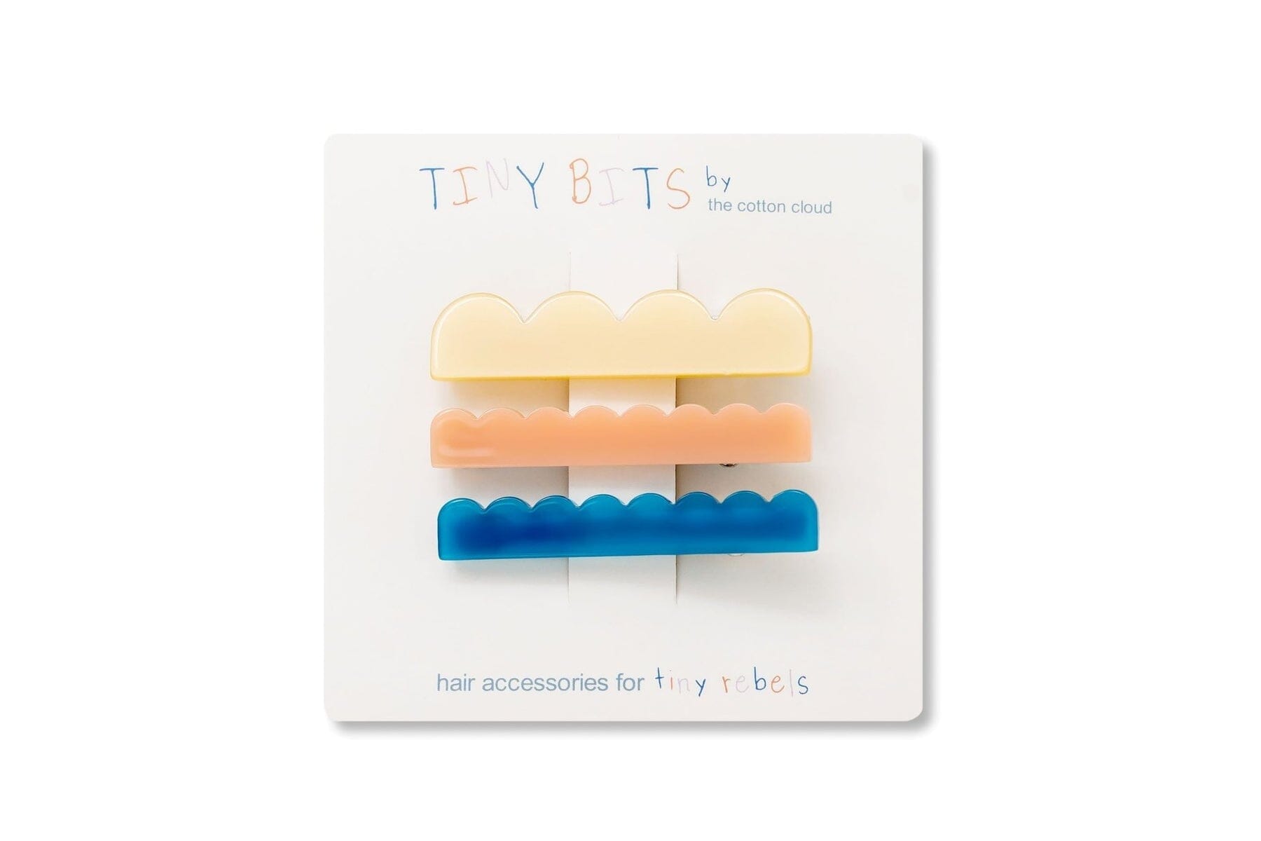 Haarclip 3er Set "Waves Retro" Haaraccessoires the cotton cloud