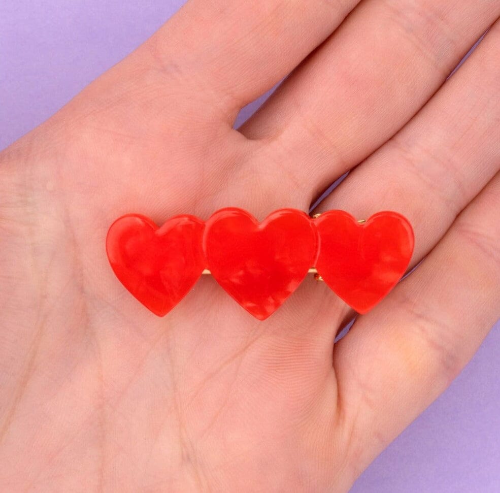 Haarclip "Herzen" Haaraccessoires Coucou Suzette