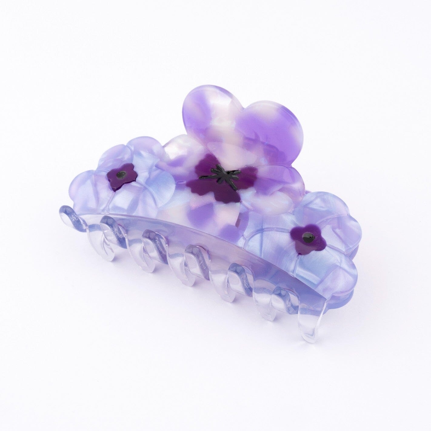 Haarklammer "Drei Stiefmütterchen" Haaraccessoires Coucou Suzette