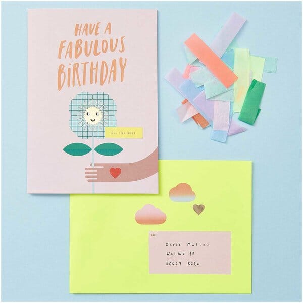 Klappkarte DIY Set "Fabulous Birthday" Rico Design 