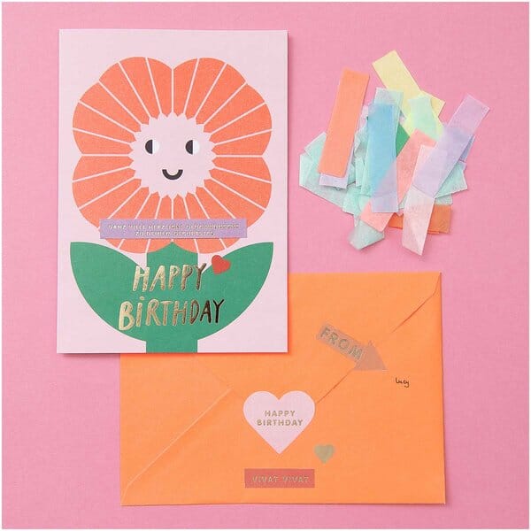 Klappkarte DIY Set "Happy Birthday" Rico Design