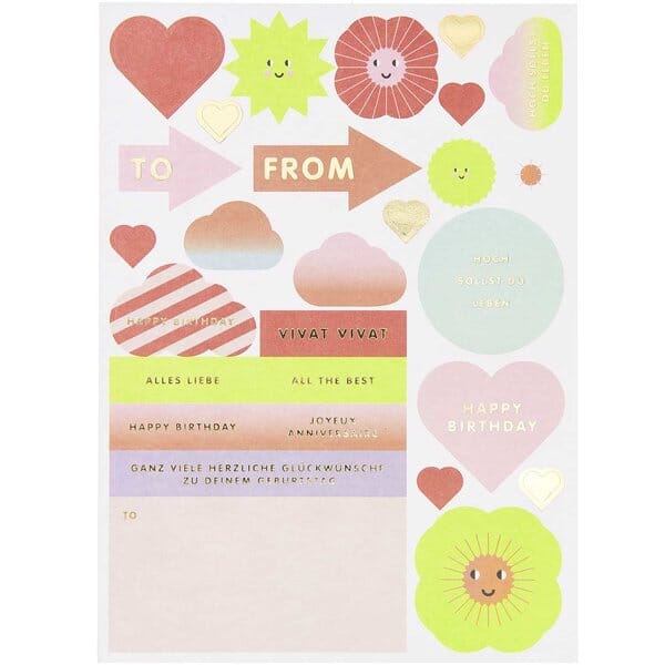 Klappkarte DIY Set "Happy Birthday" Rico Design