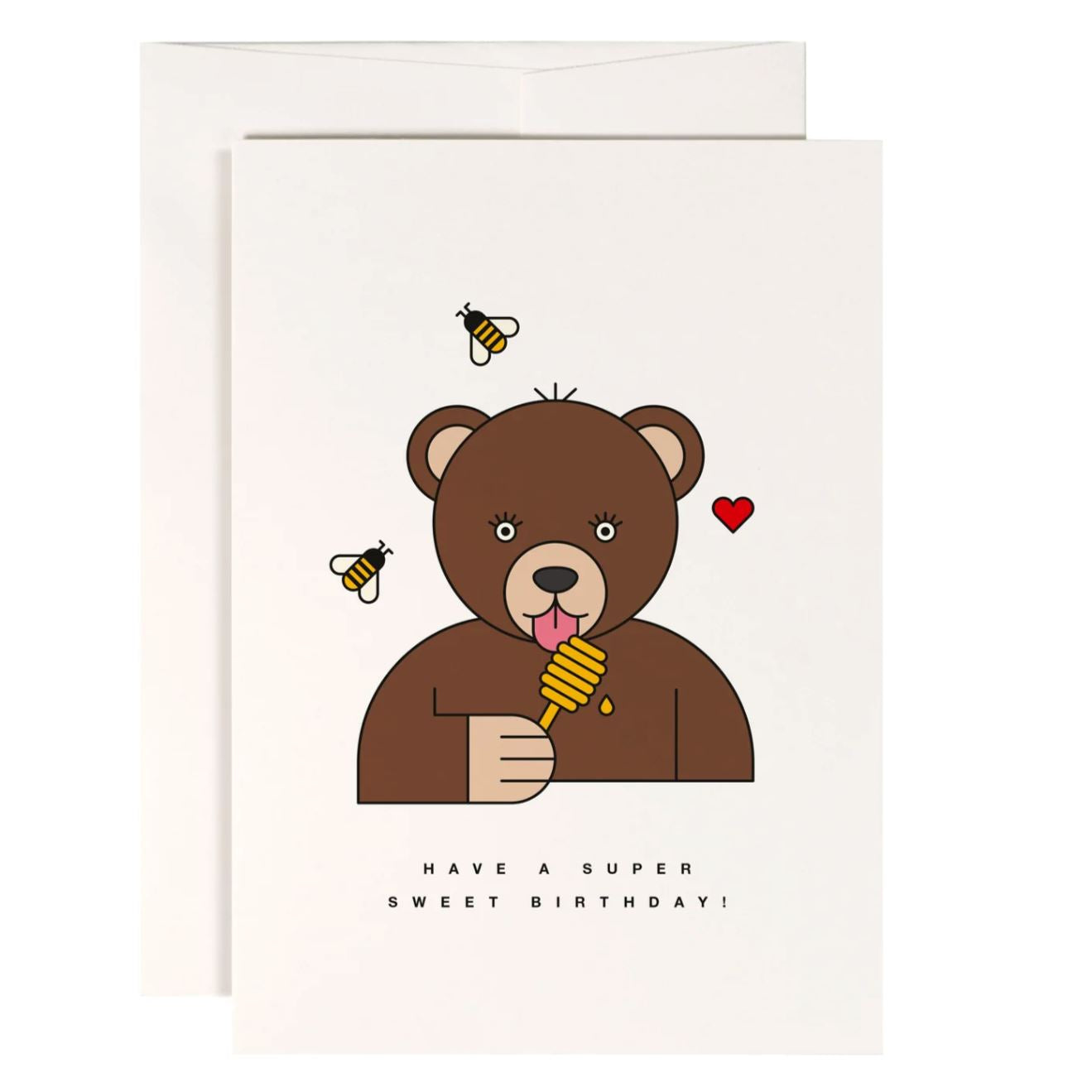 Klappkarte "Grizzly" Klappkarte Red Fries