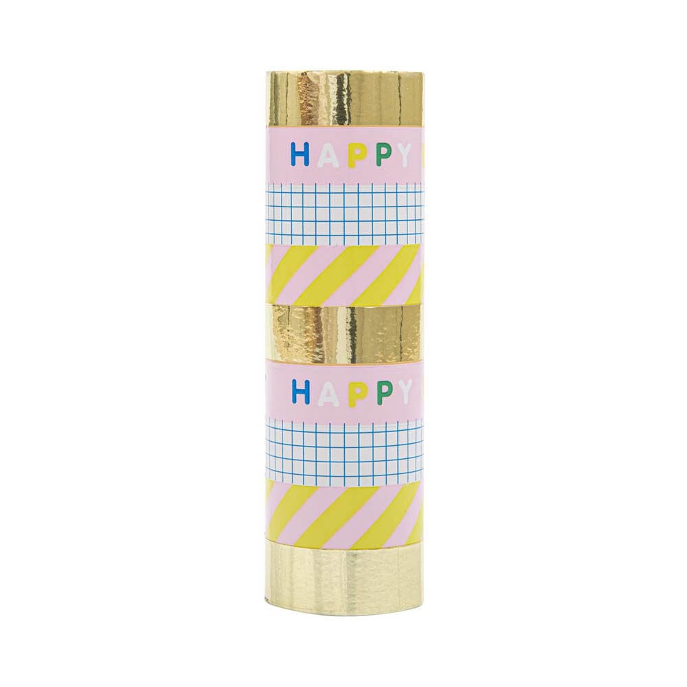 Luftschlangen "Happy Birthday" Rico Design