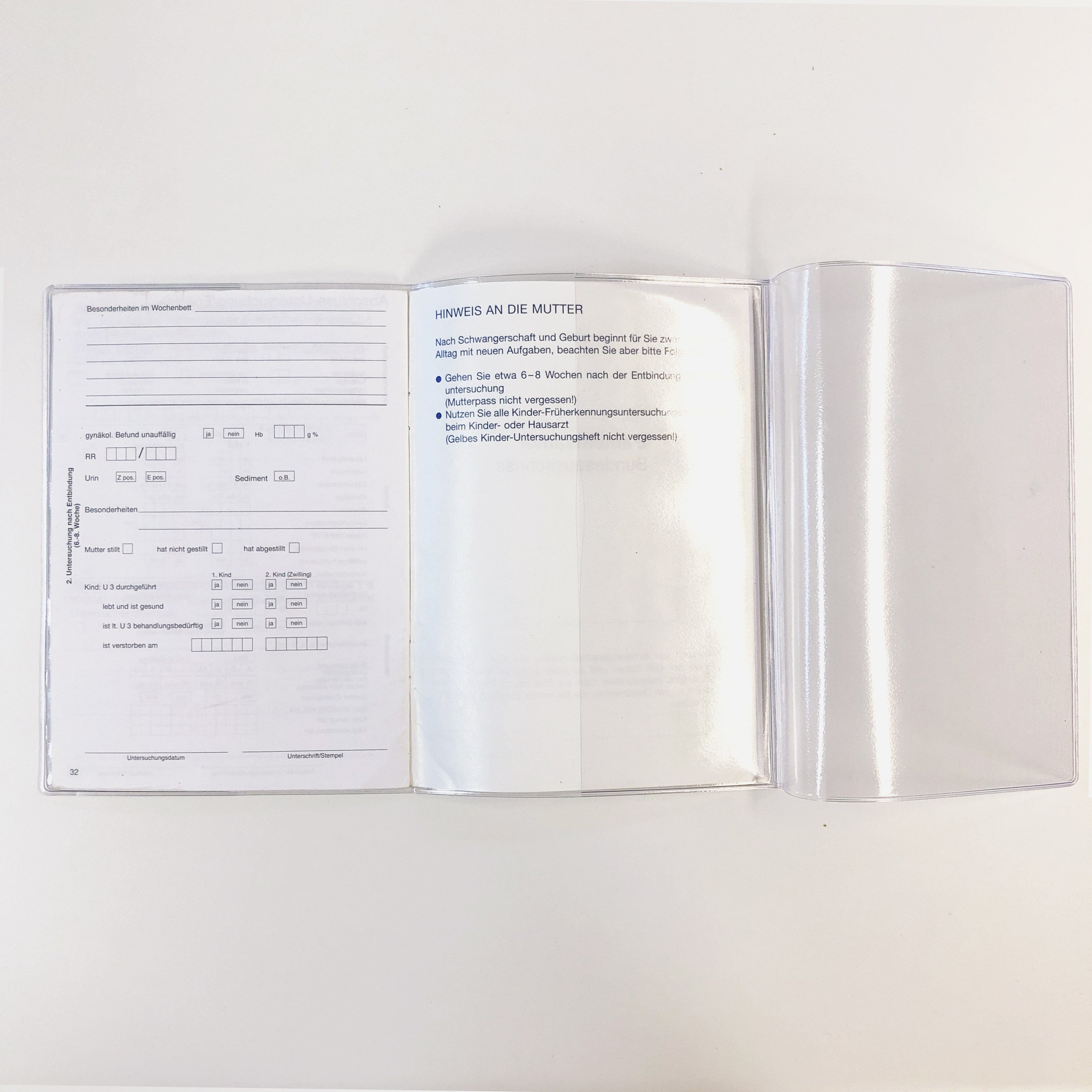 Mutterpasshülle (personalisierbar) ALT Mutterpasshülle Matsch mit Sahne