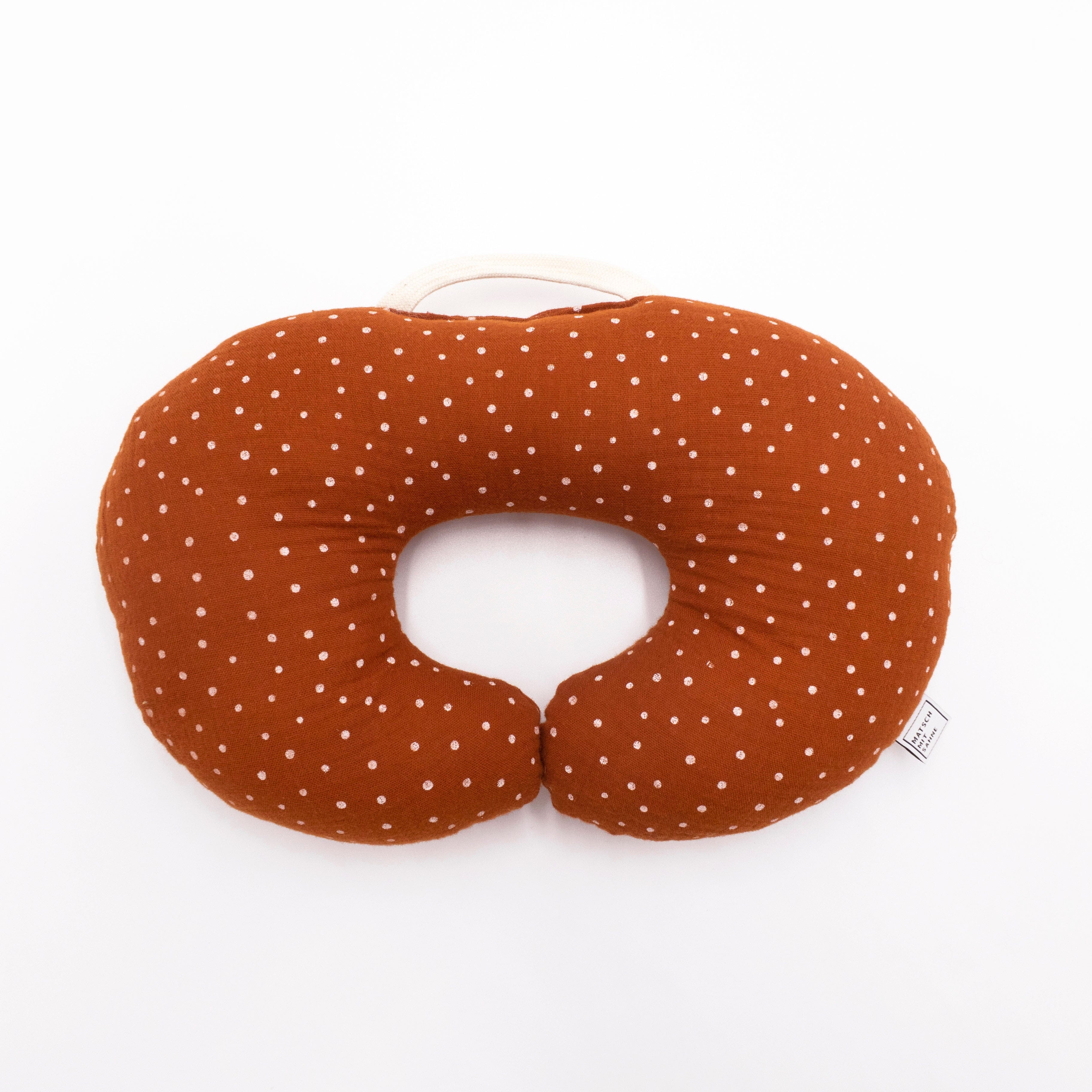 Nackenhörnchen Mini Nackenhörnchen Matsch mit Sahne Rost getupft