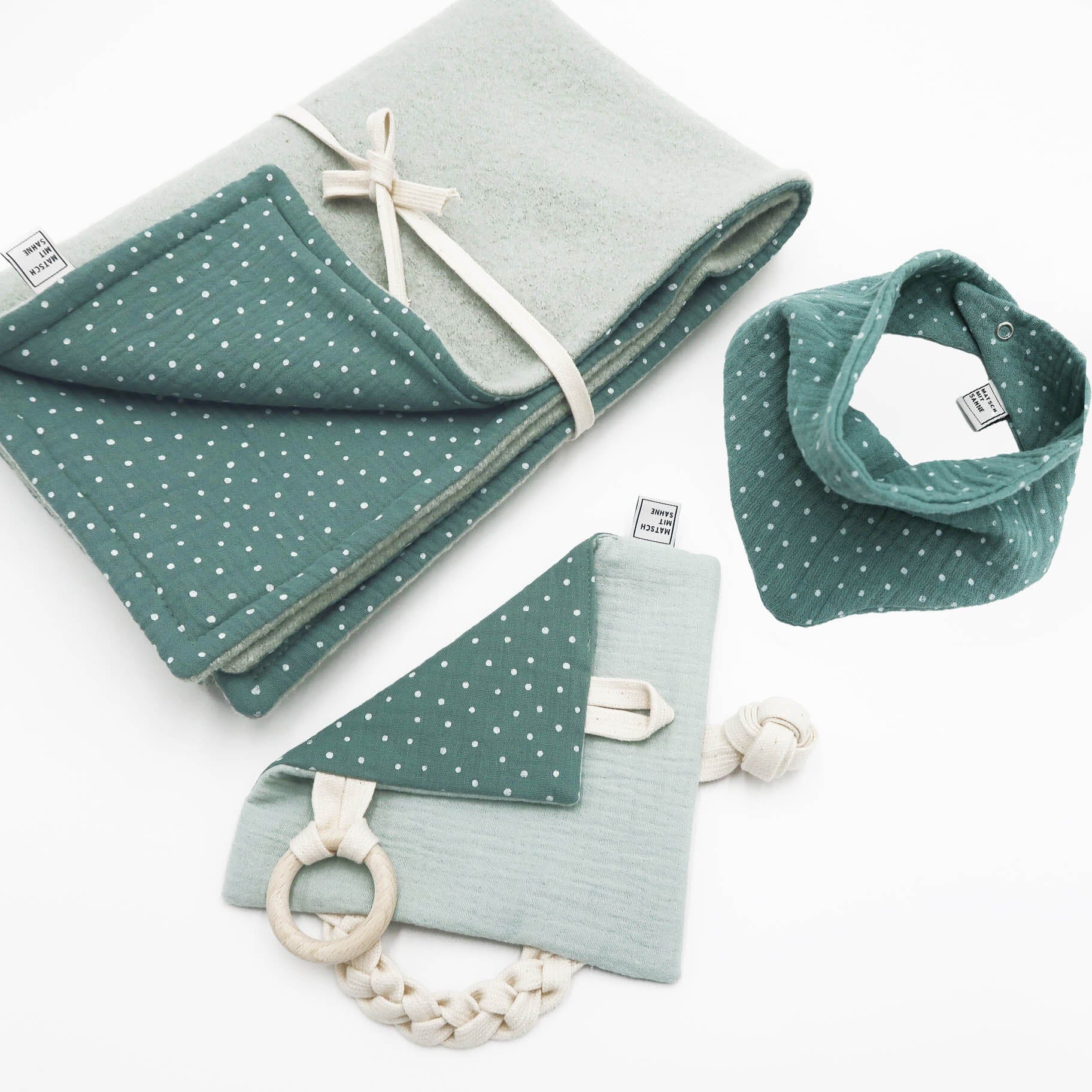 Newborn Set MAXI Newborn Set Matsch mit Sahne Jade 