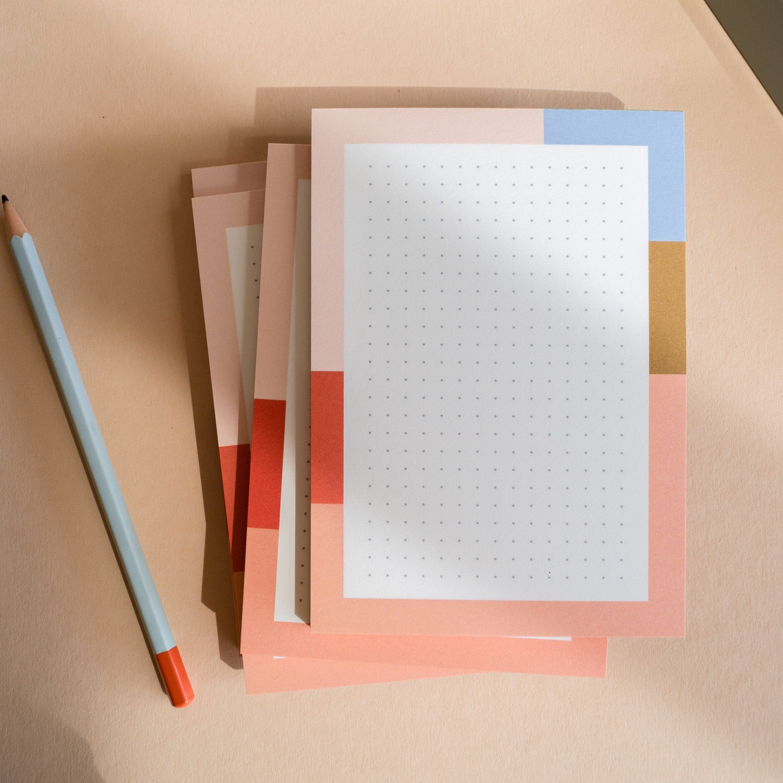 Notizblock A6 "colorblocking" Notizblock Studio Sandrine