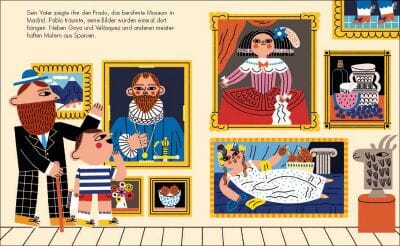 Pablo Picasso von Little People, BIG DREAMS Buch Little People, BIG DEAMS Insel Verlag