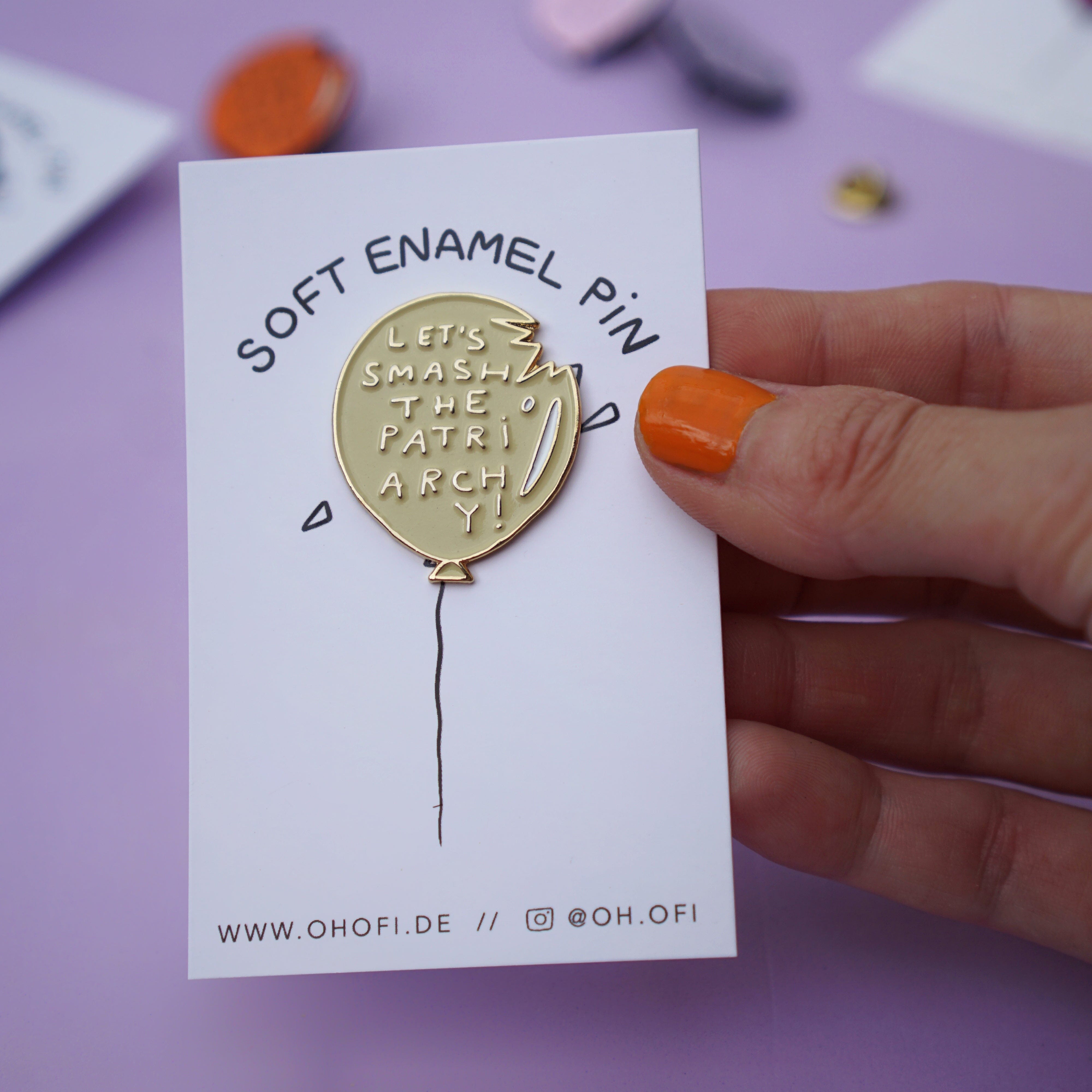 Pin "Let's smash the patriarchy!" Oh Ofi