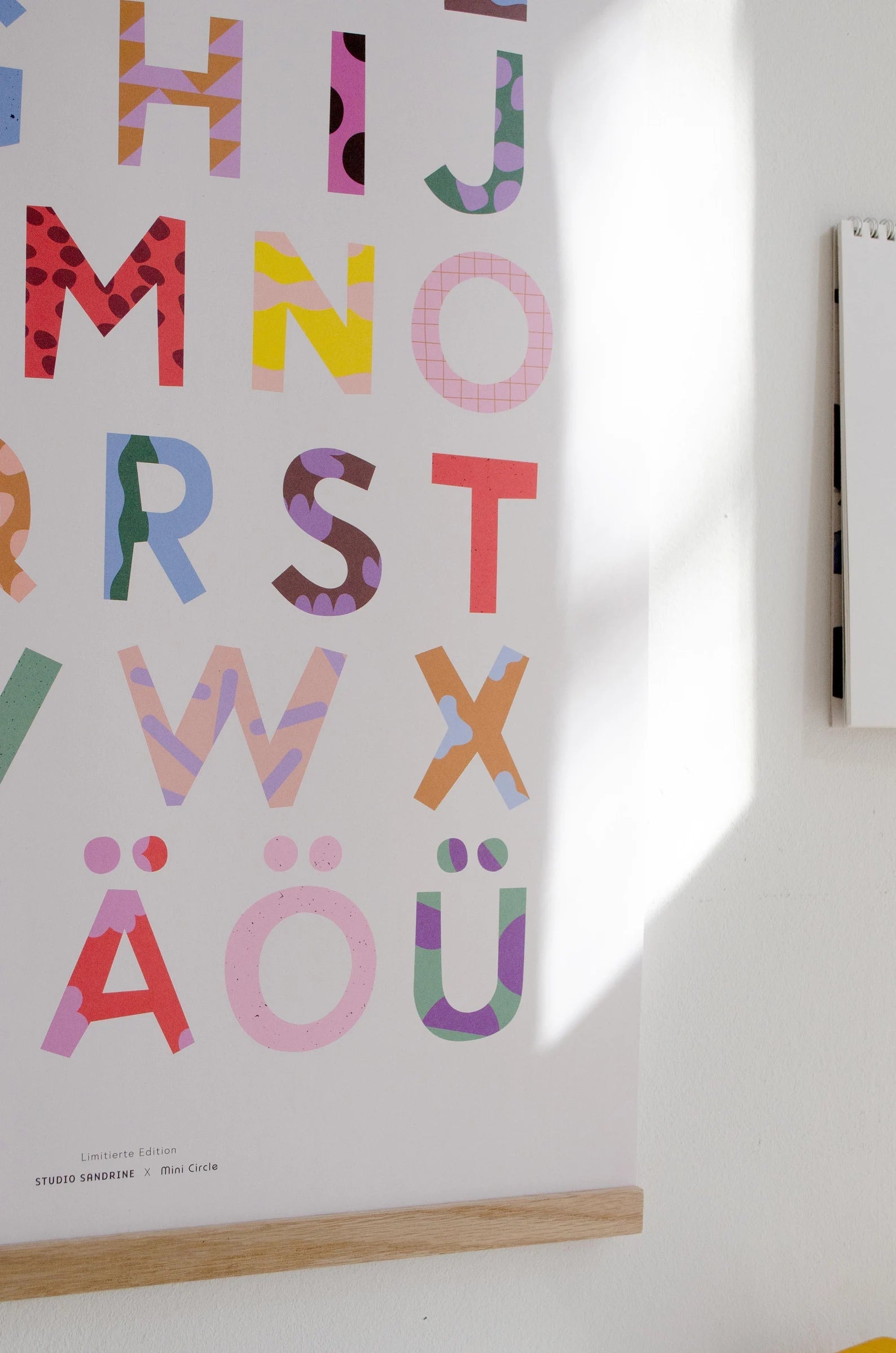 Poster Alphabet Poster Studio Sandrine
