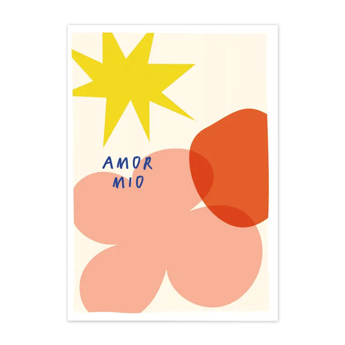 Poster "Amor Mio" 30x40cm Poster Taxi Brousse
