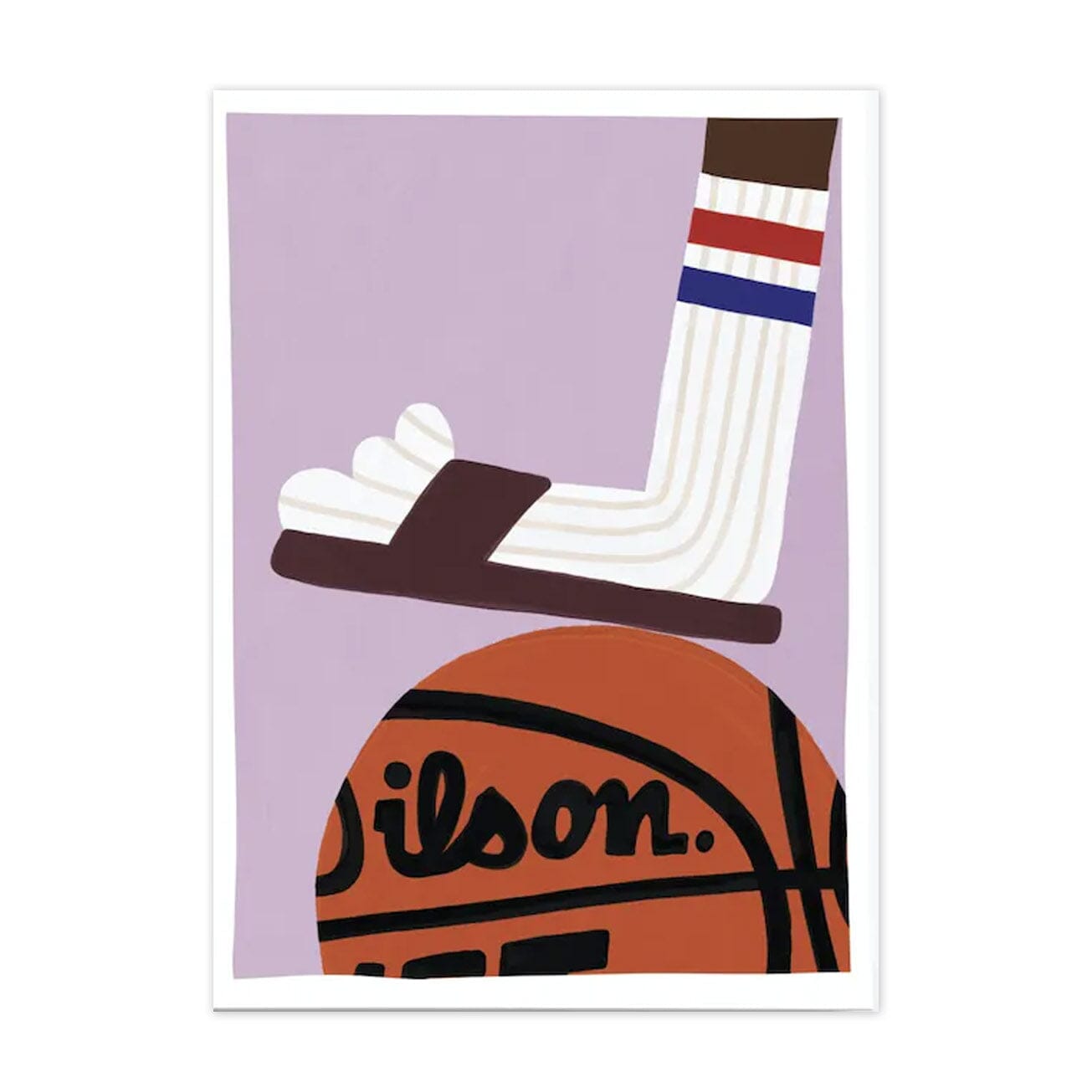 Poster "Basket" 30x40cm Poster Taxi Brousse