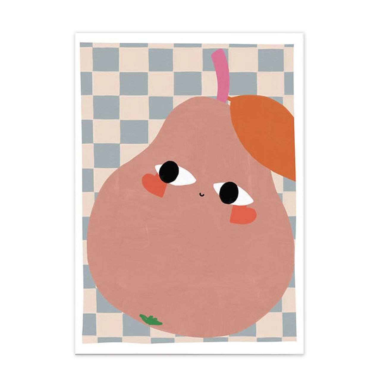 Poster "Birne" A3 Poster Taxi Brousse