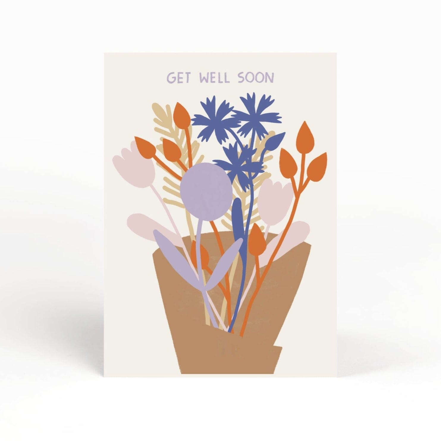 Postkarte "Get well soon" Postkarte Jane Holtewert
