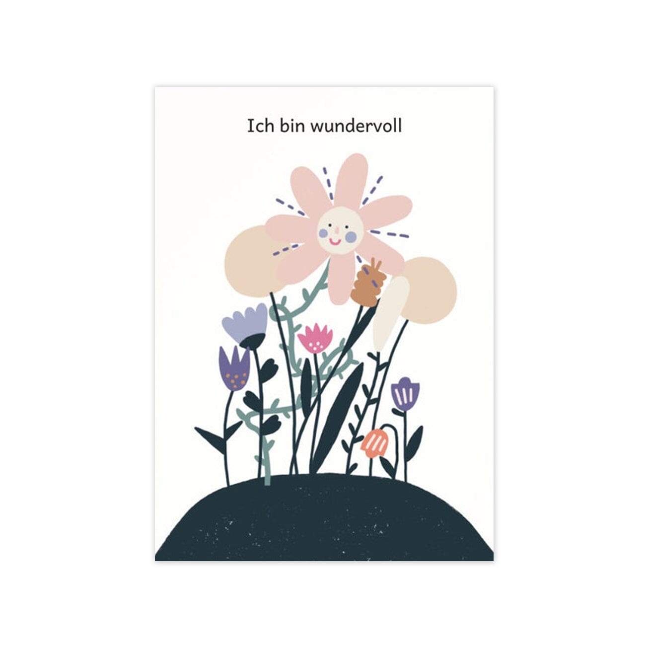 Postkarte "Ich bin wundervoll" Postkarte Jane Holtewert