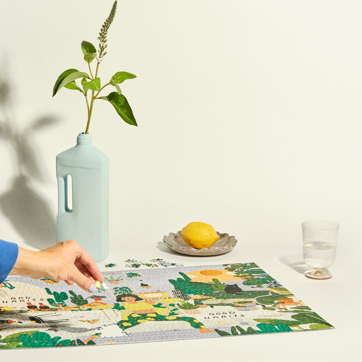 Puzzle wonderpieces "Good Habits, Bad Habits" Puzzles Familiar Faces Verlag