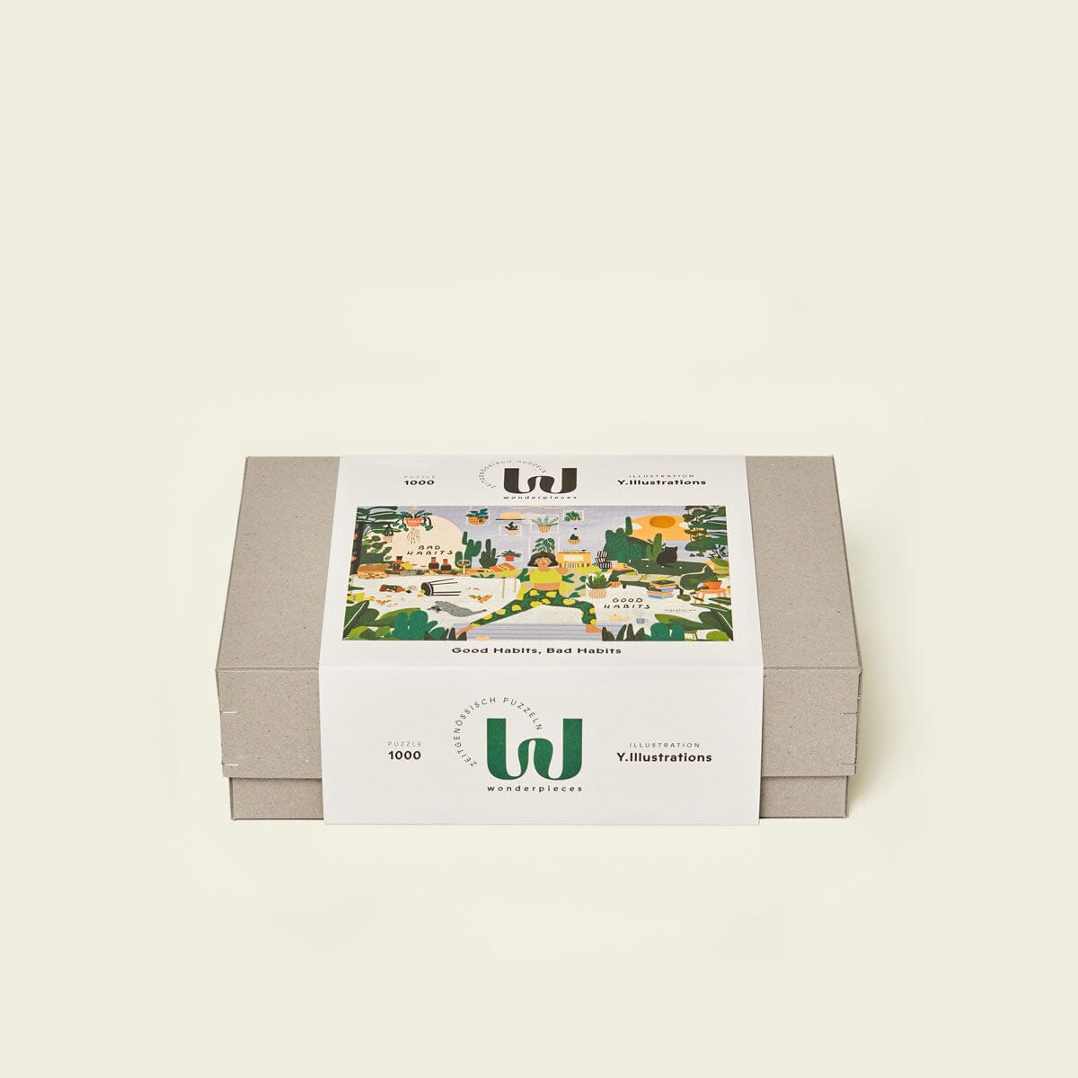 Puzzle wonderpieces "Good Habits, Bad Habits" Puzzles Familiar Faces Verlag