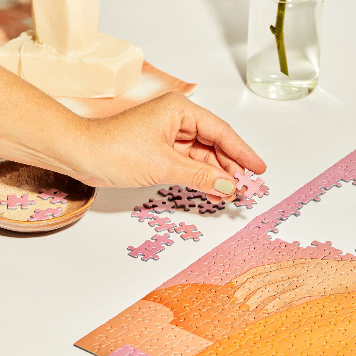 Puzzle wonderpieces "Starring into the Void" Familiar Faces Verlag