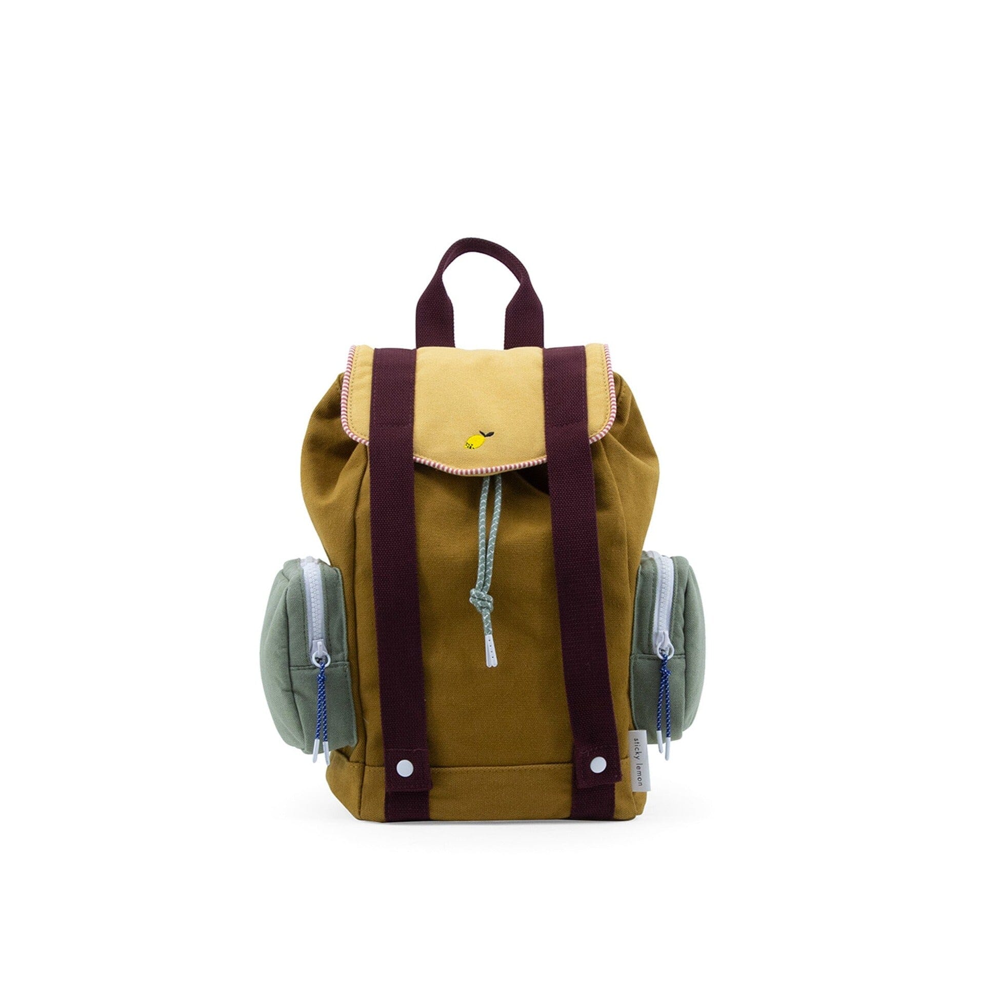 Rucksack für Kinder "adventure" Sticky Lemon khaki green 