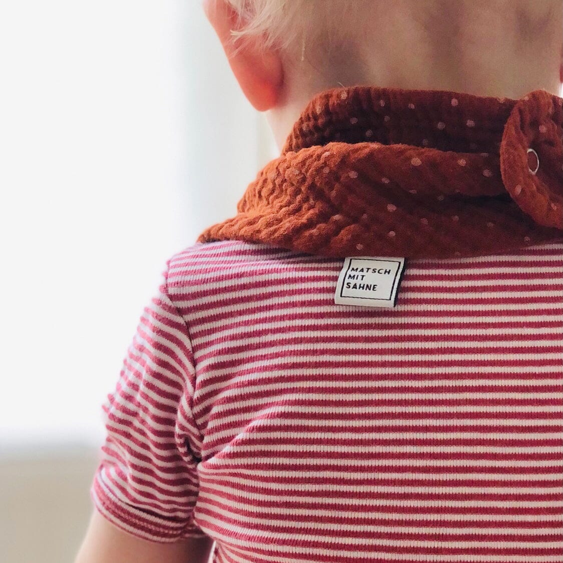 Schal Kleinkind Schal Baby Matsch mit Sahne