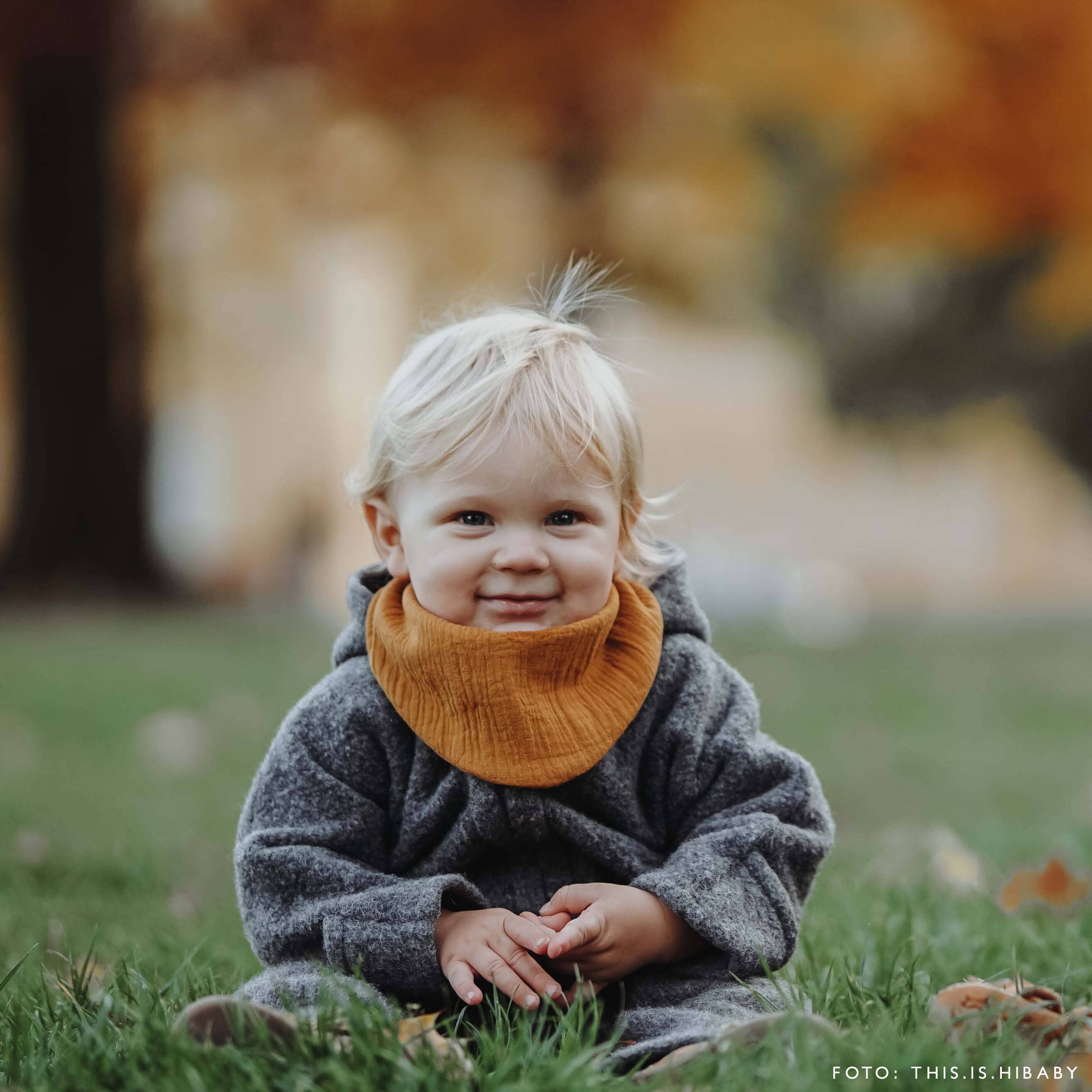Schal Kleinkind Schal Baby Matsch mit Sahne