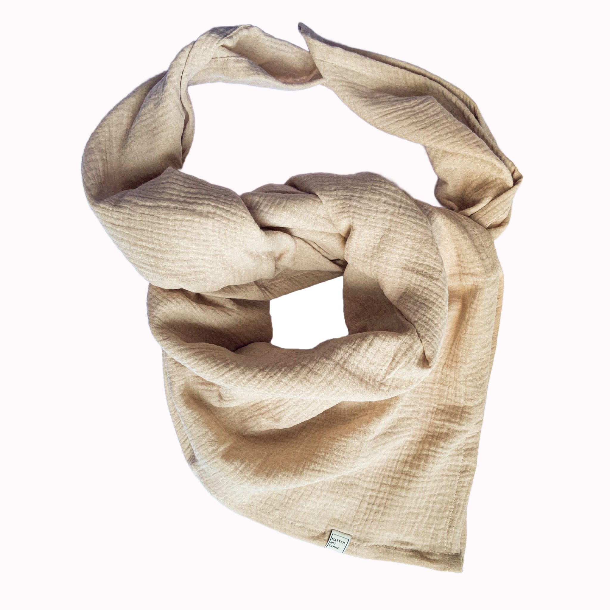 Schal Maxi (135 x 135cm) Schal Maxi Matsch mit Sahne Sand