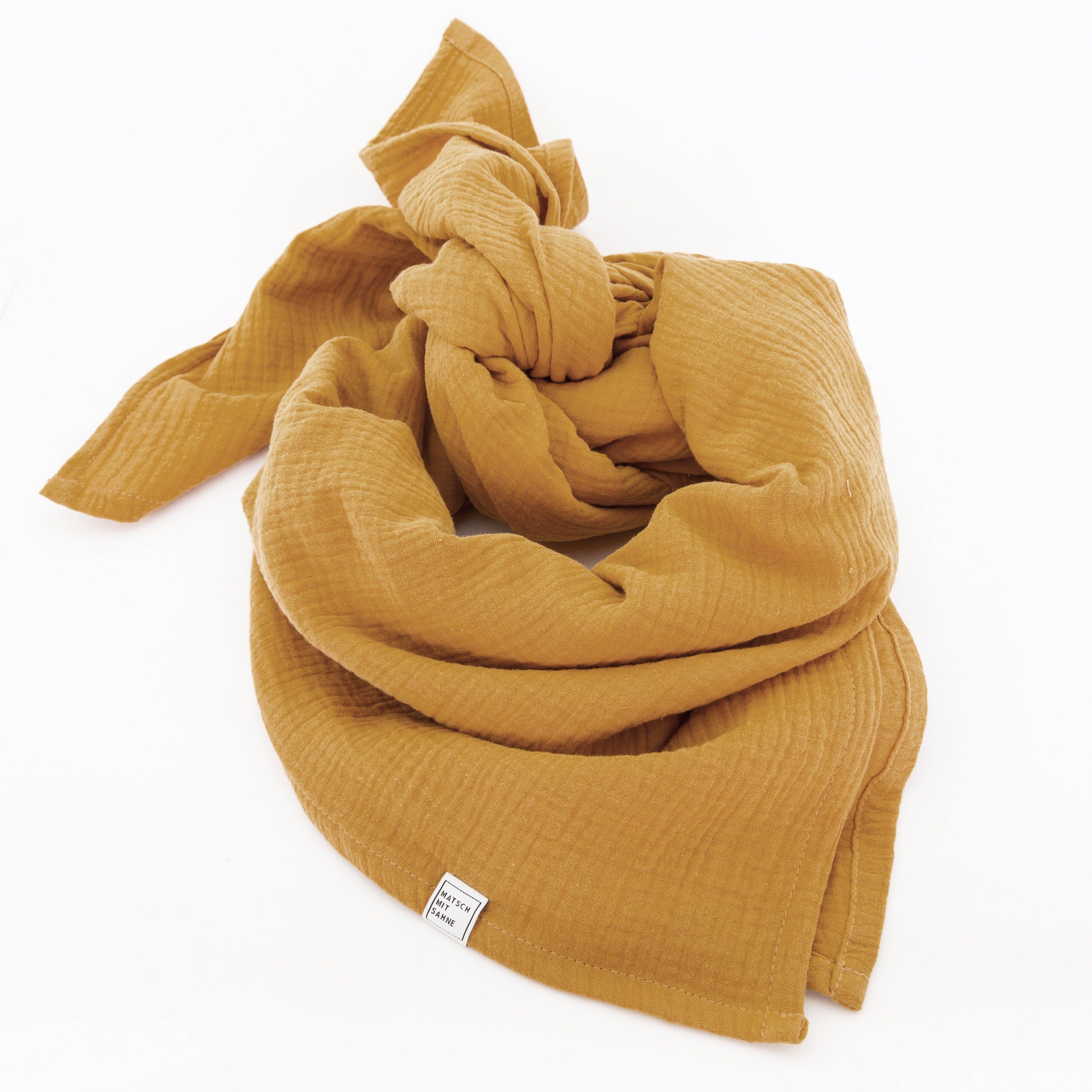 Schal Maxi (135 x 135cm) Schal Maxi Matsch mit Sahne Toffee