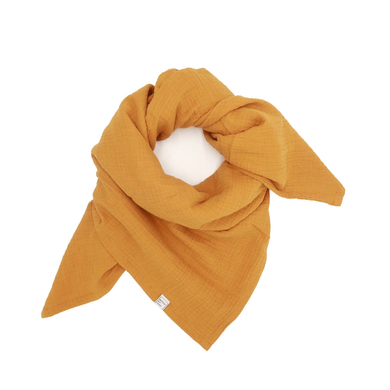 Schal Midi (110 x 110cm) Schal Midi Matsch mit Sahne Toffee
