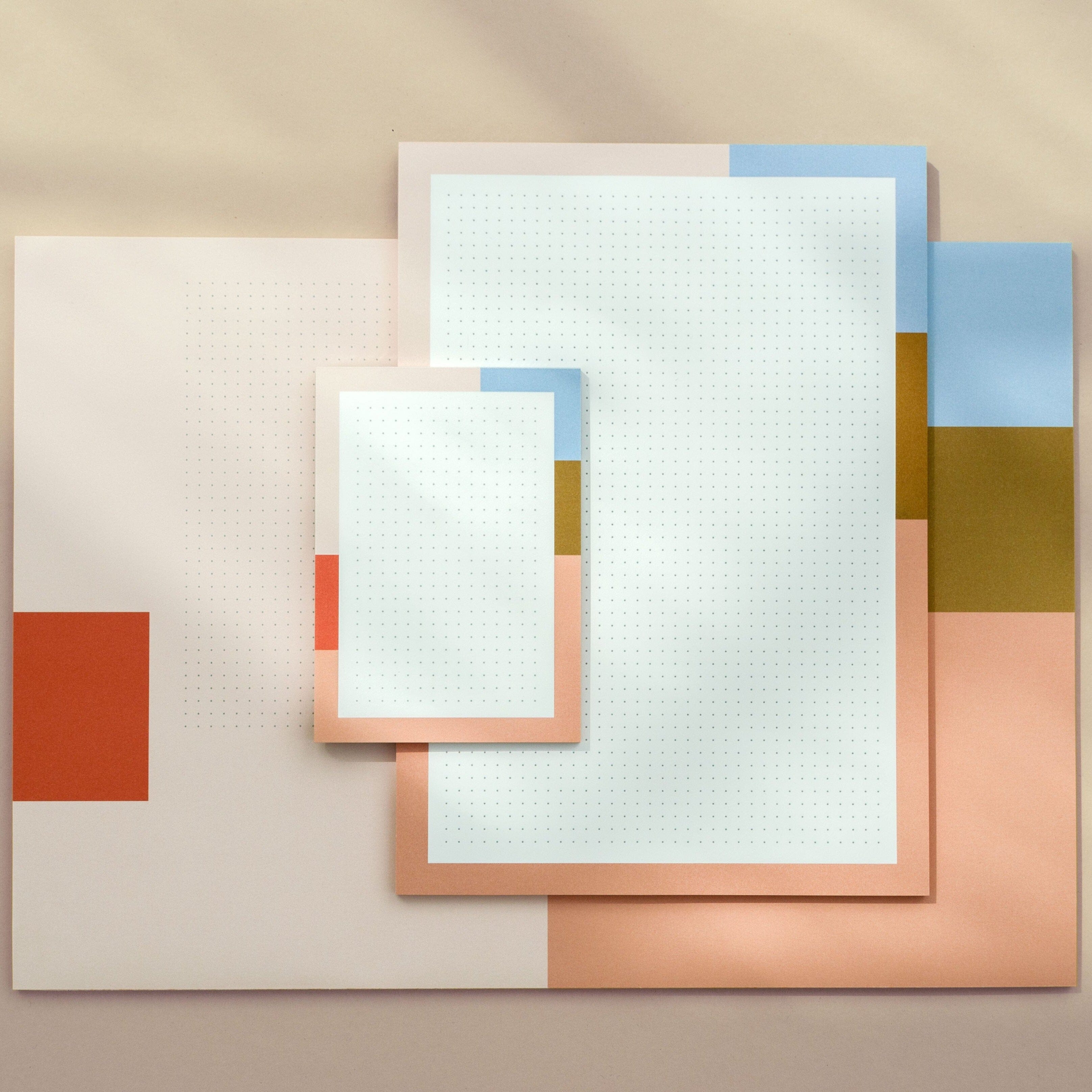 Schreibtischunterlage A3 "colorblocking" Schreibtischunterlage Studio Sandrine