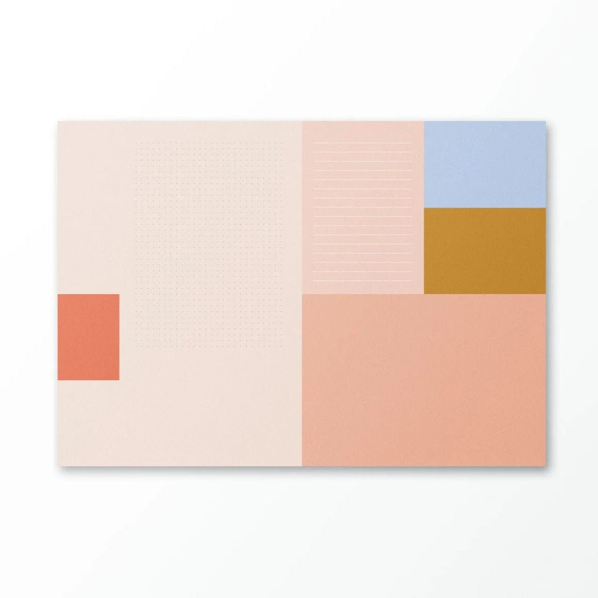 Schreibtischunterlage A3 "colorblocking" Schreibtischunterlage Studio Sandrine