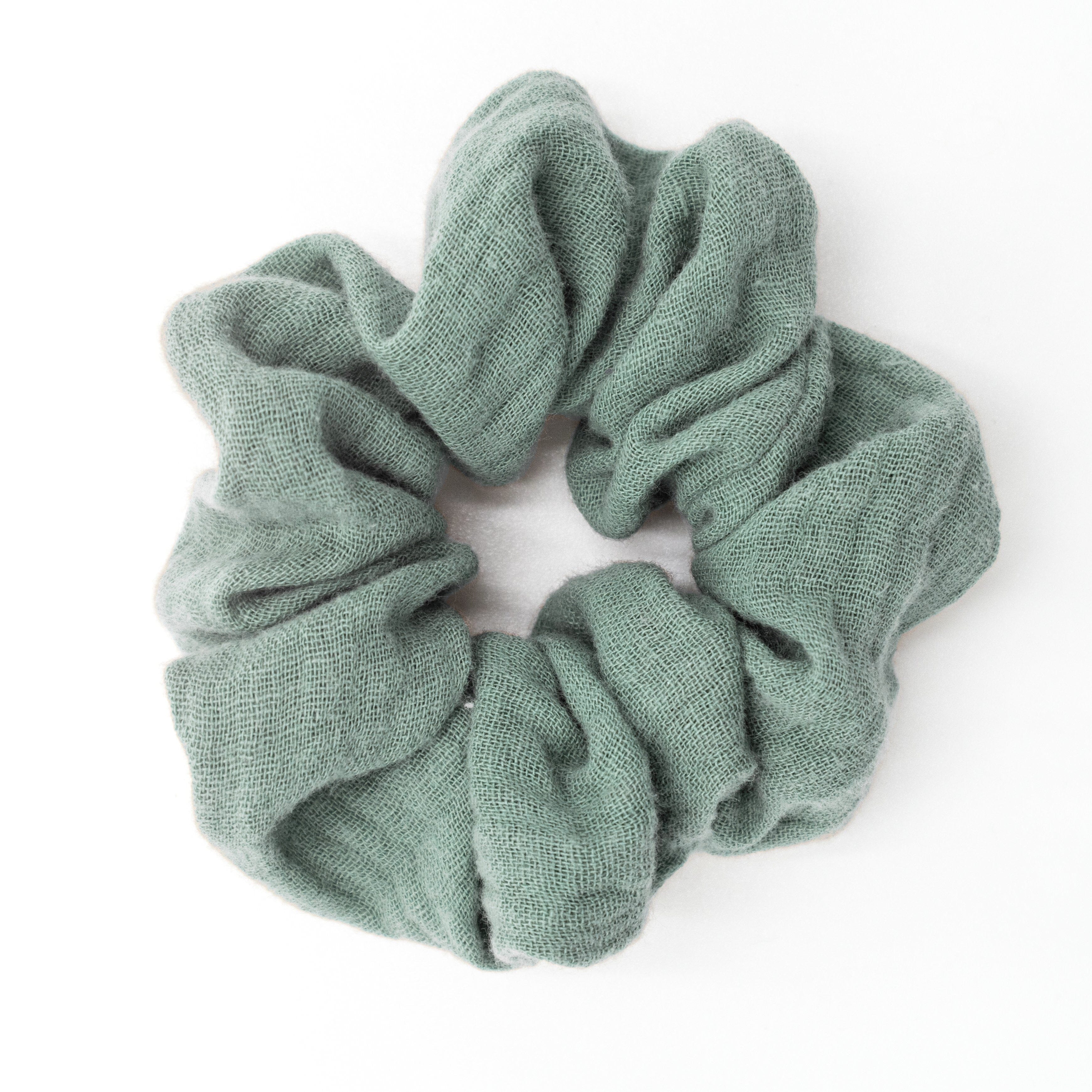 Scrunchie Maxi Scrunchies Matsch mit Sahne Jade