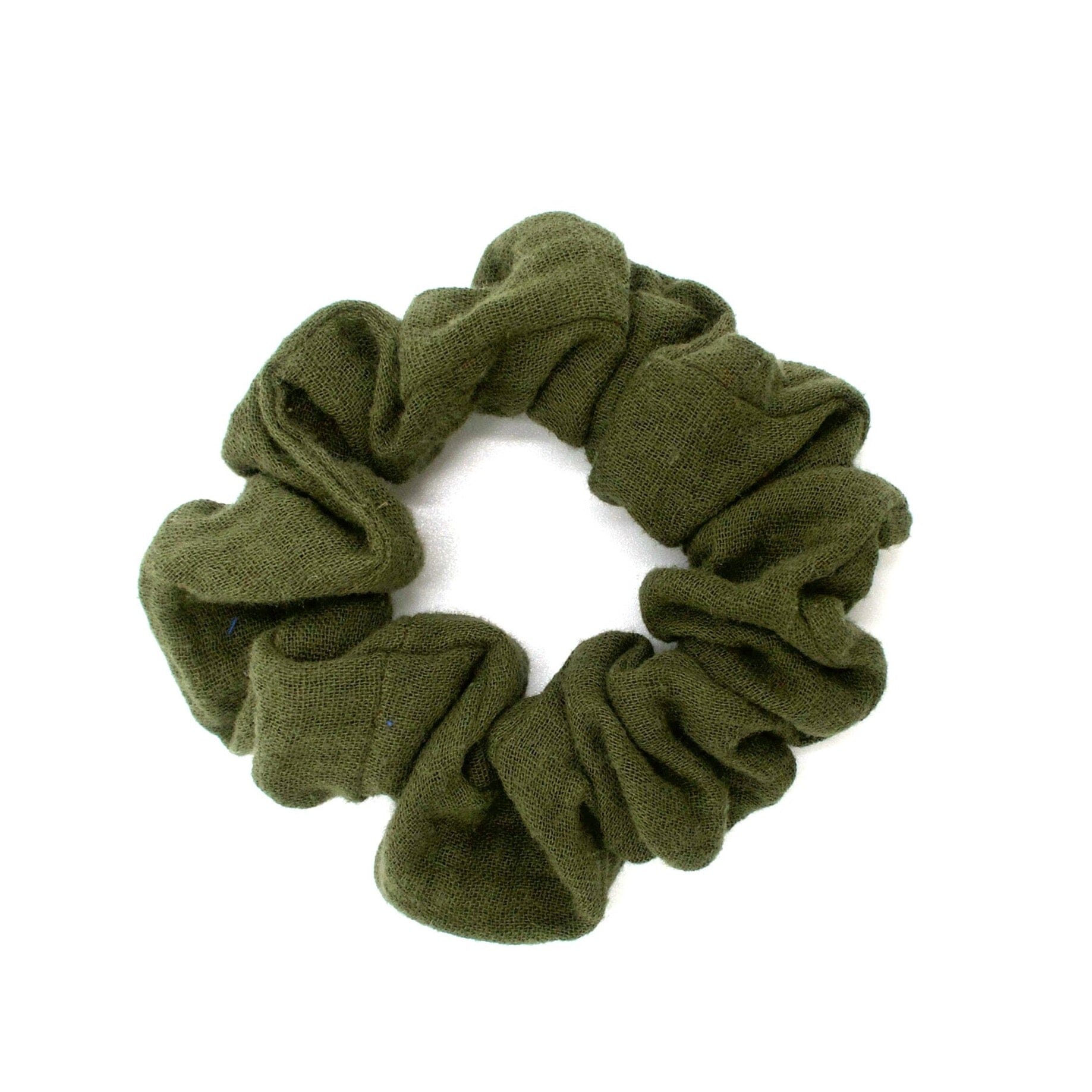 Scrunchie Maxi Scrunchies Matsch mit Sahne Olive