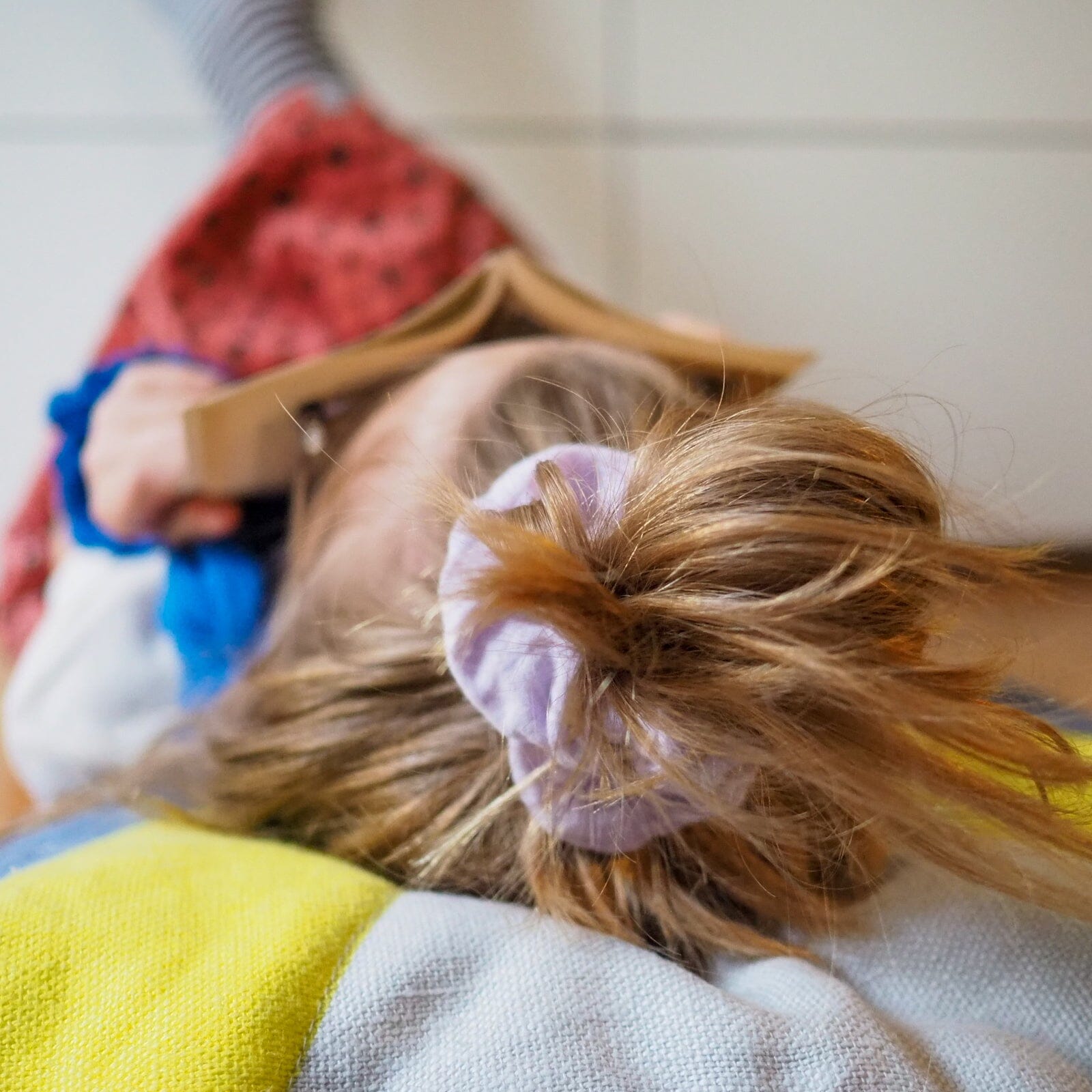 Scrunchie Mini Scrunchies Matsch mit Sahne