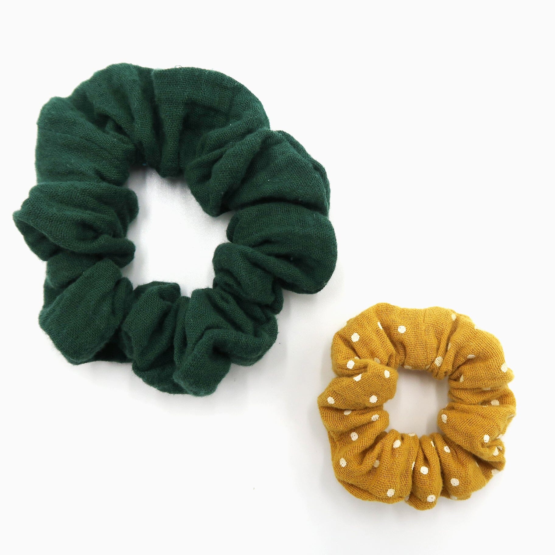 Scrunchie Mini Scrunchies Matsch mit Sahne 