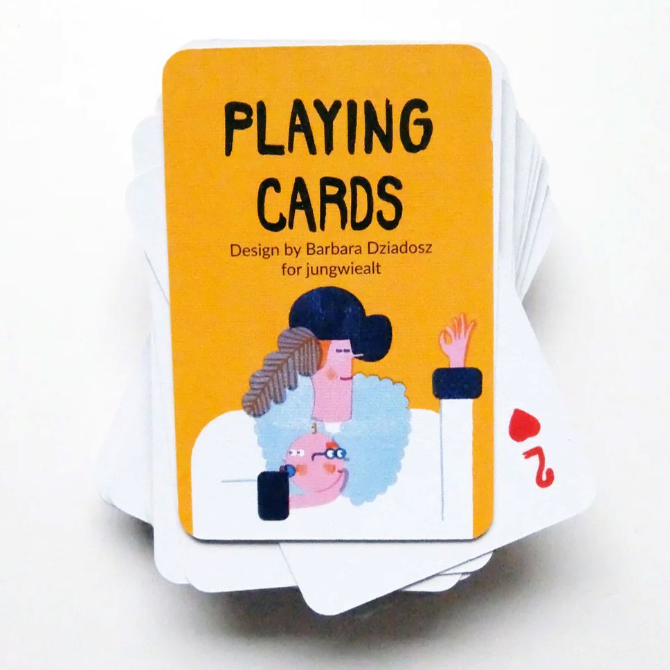 Spielkarten "jungwiealt" Kartenspiel jungwiealt