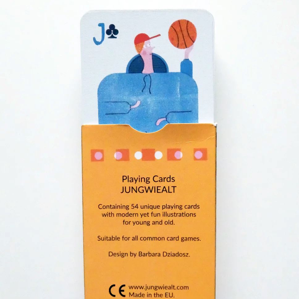 Spielkarten "jungwiealt" Kartenspiel jungwiealt