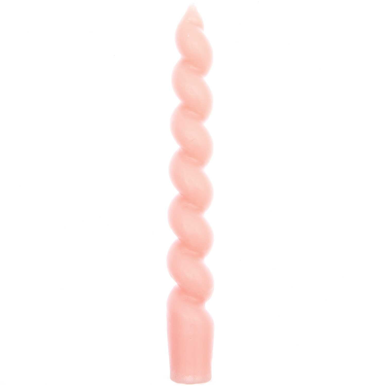 Spiralkerze klein Kerze Rico Design Rosa