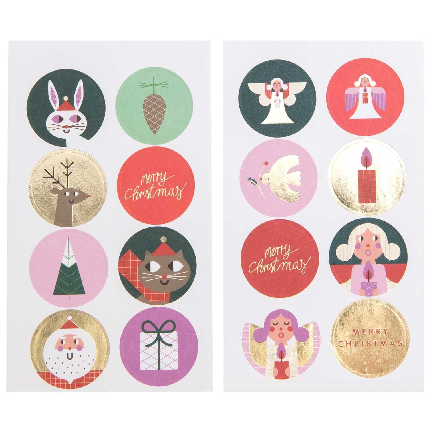Sticker Set "Weihnachten" Sticker Rico Design