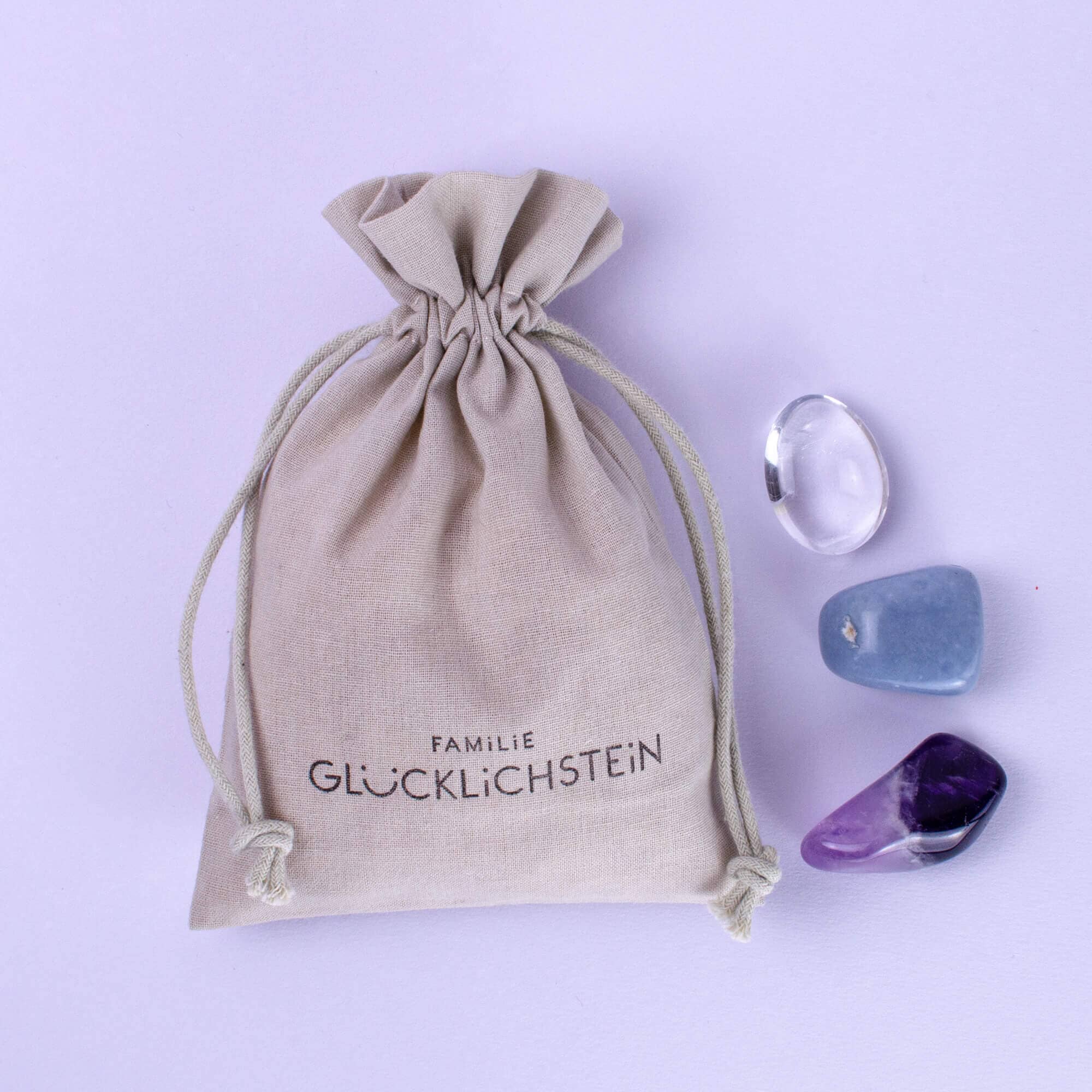 Team "Geborgen" Heilsteine Familie Glücklichstein