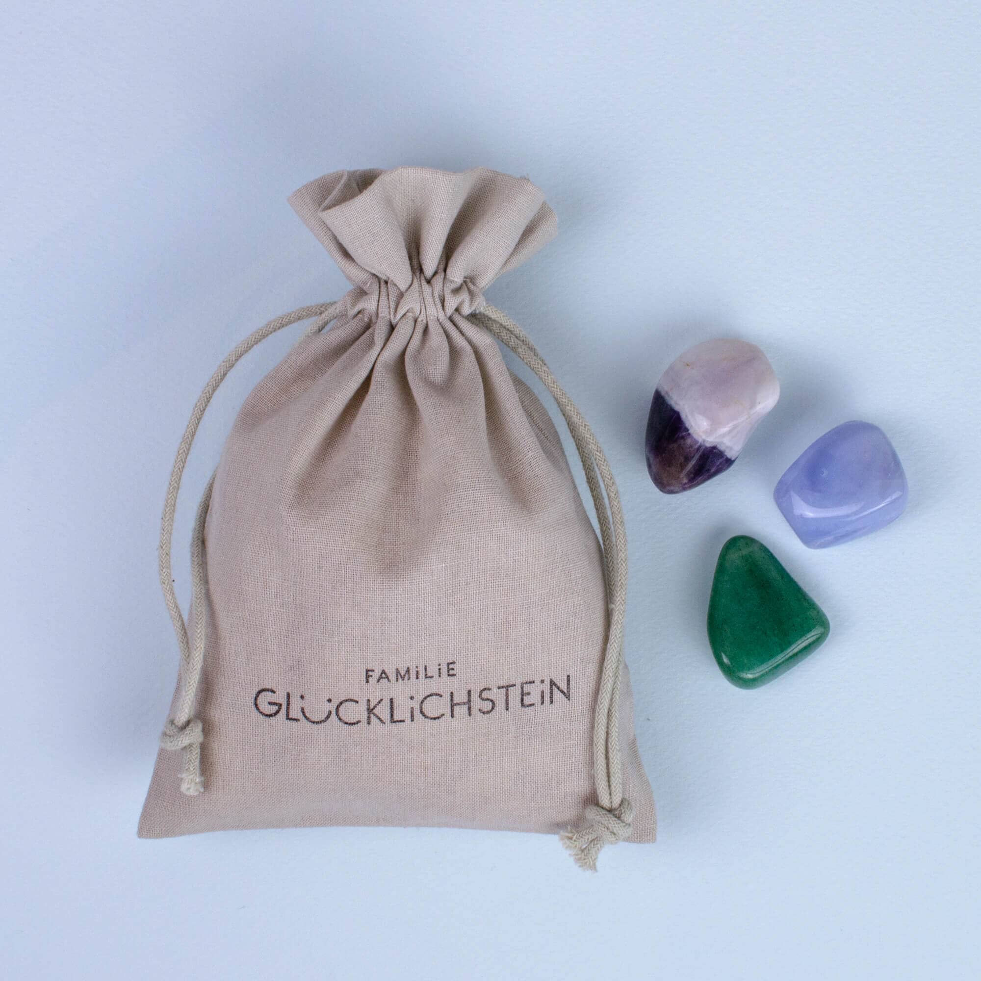 Team Ruhe & Entspannung - Familie Glücklichstein Heilsteine Familie Glücklichstein
