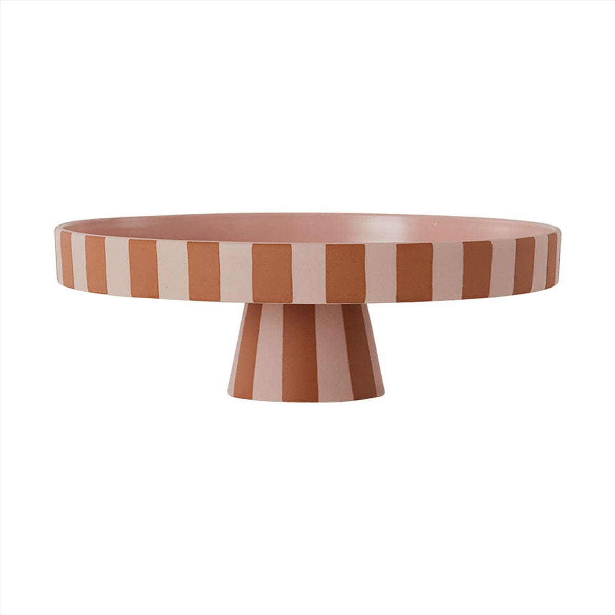 Tortenständer Toppu Tray "Caramel/Rose" Tortenständer OYOY living design Ø 27 x H 9 cm 