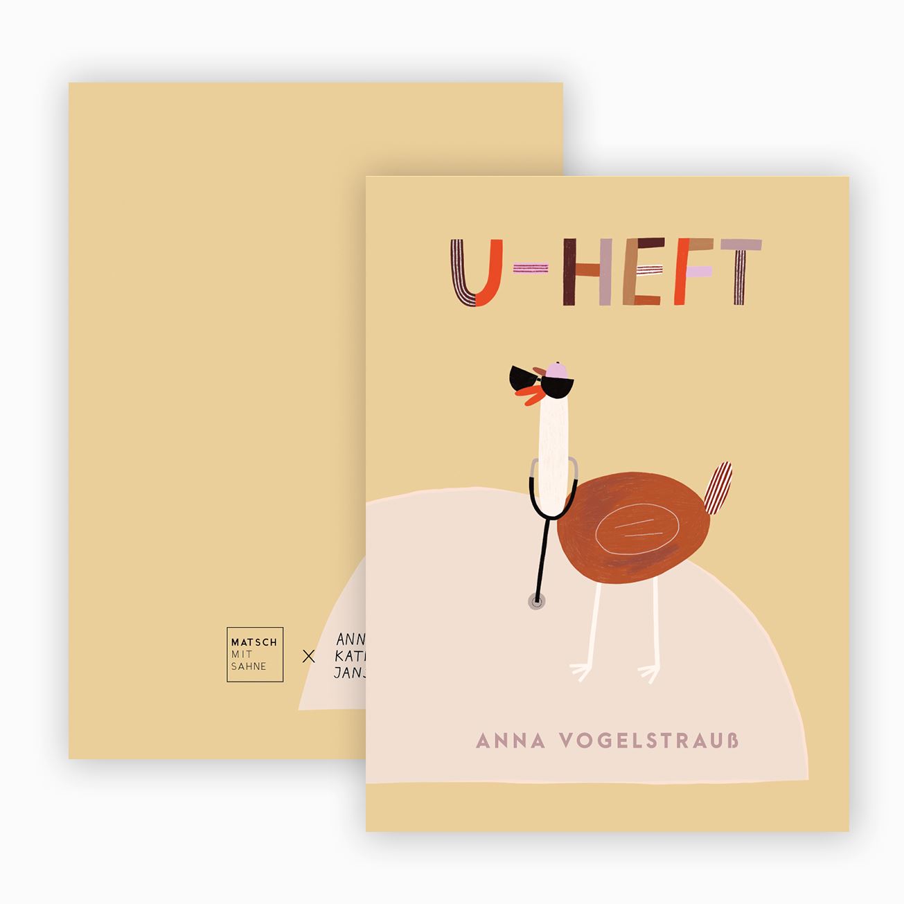 U-Hefthülle (personalisierbar) ALT U-Heft Hülle Matsch mit Sahne Anna Jansen