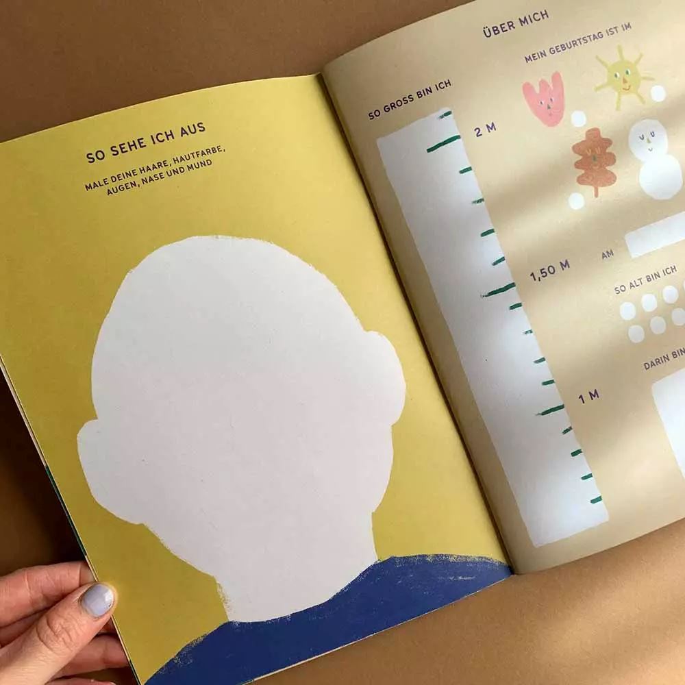 Über Mich Buch Erinnerungsbuch Anna Beddig