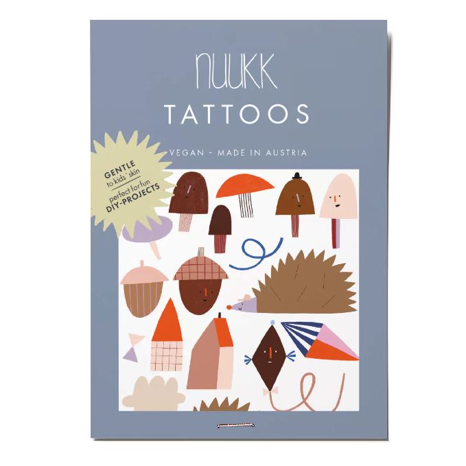 Vegane Bio Tattoos "Herbst Spass" Tattoo Nuukk
