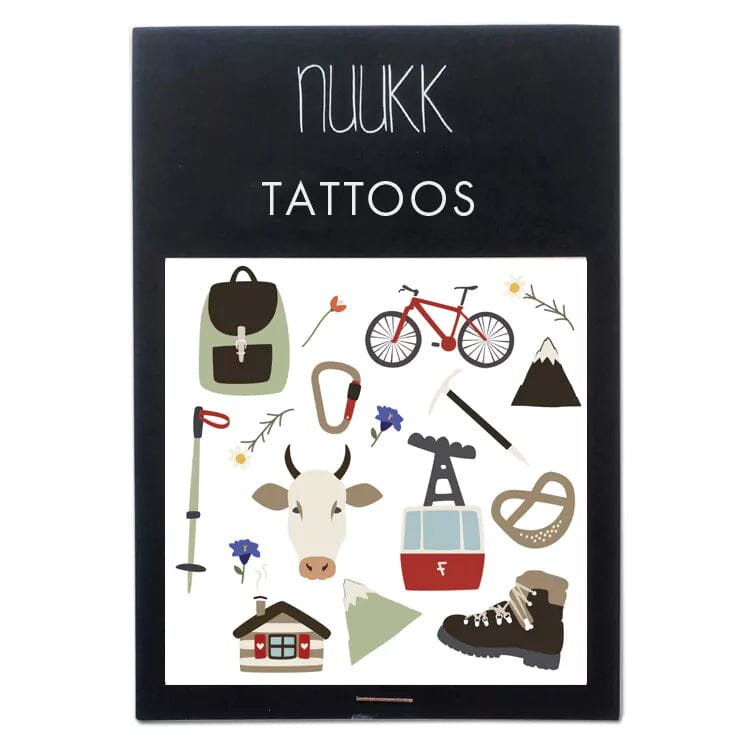 Vegane Bio Tattoos "Mountains" Tattoo Nuukk